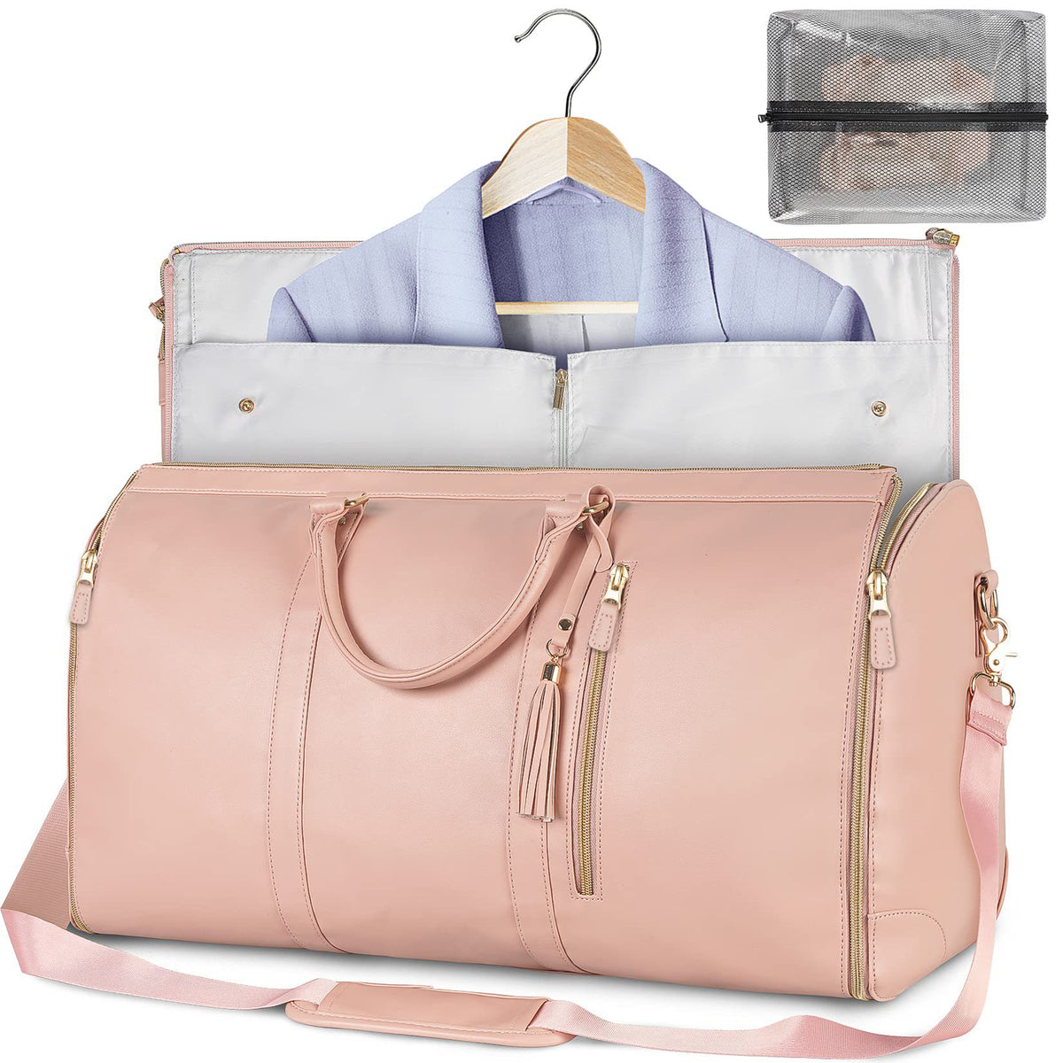 The Folvia Bag in Blush