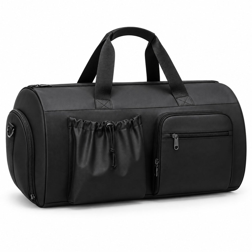 Folvia Suit Duffel in black, closed