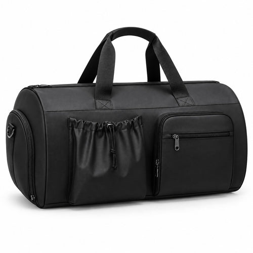 Folvia Suit Duffel in black, closed